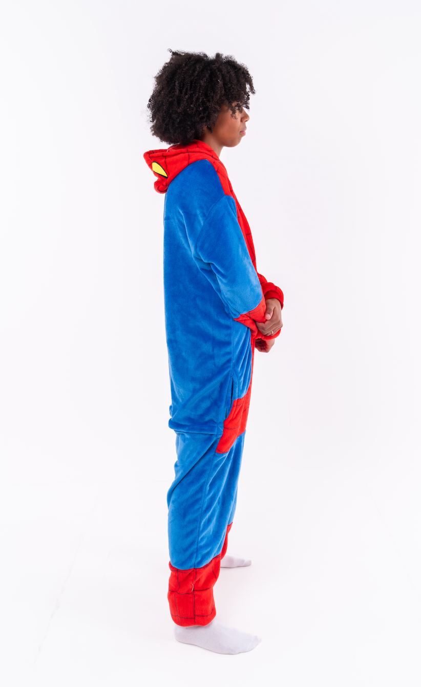Spidey onesie voor volwassenen